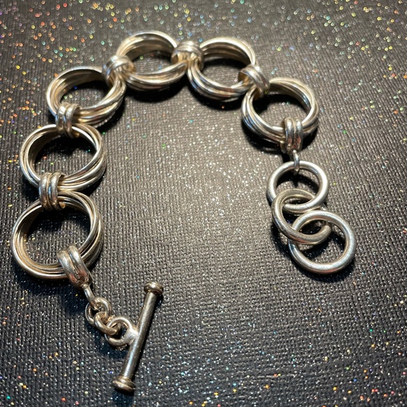 Fabulous Silpada Sterling Silver Design Bracelet - Picture 3 of 4